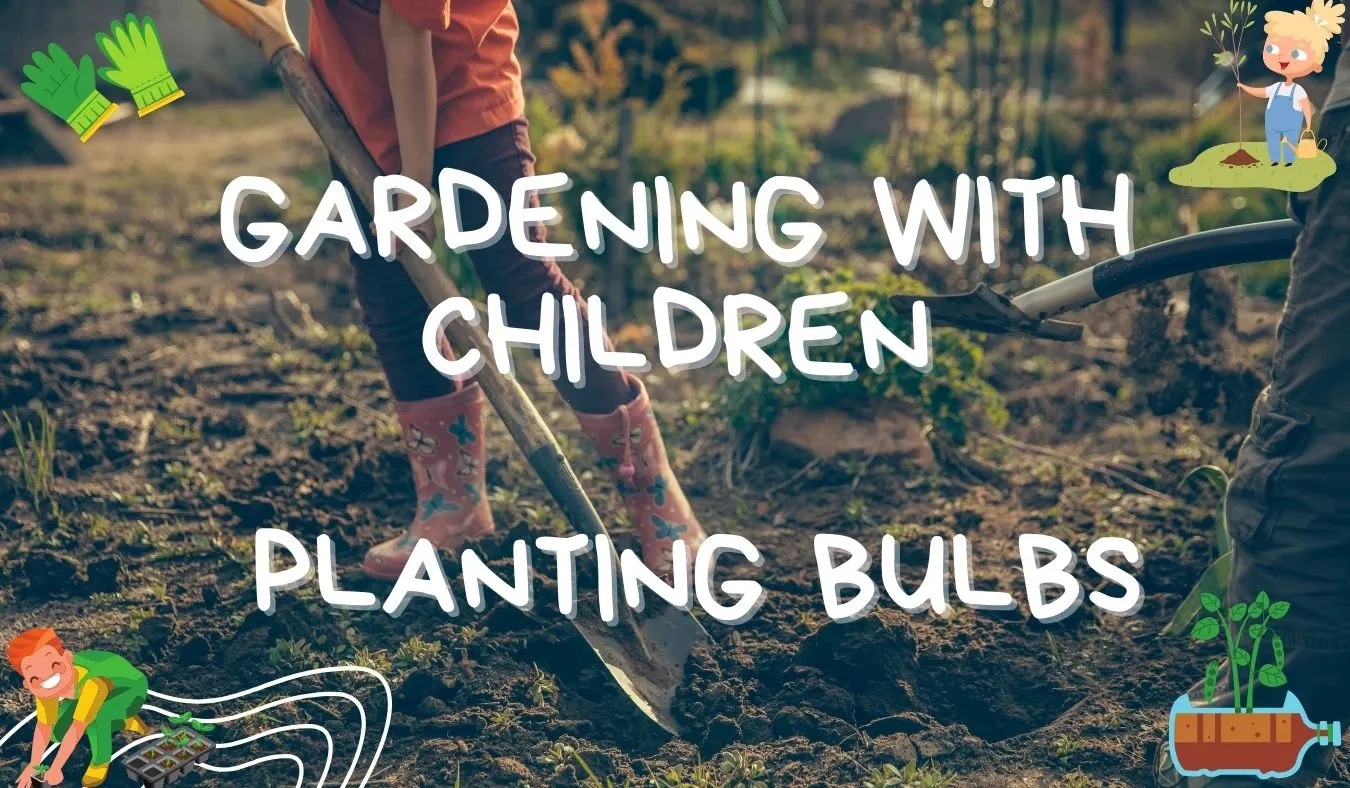 Gardening with Children Planting Bulbs