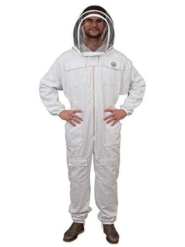 Humble Bee 411 Polycotton Beekeeping Suit with Fencing Veil
