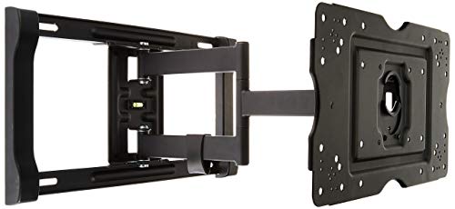 AmazonBasics Heavy-Duty, Full Motion Articulating TV Wall Mount for 32-inch to 80-inch LED, LCD, Flat Screen TVs