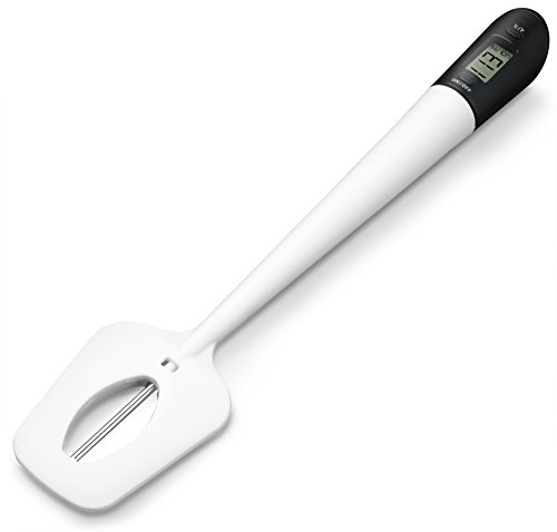 Gourmia GTH9185 Digital Spatula Thermometer Cooking & Candy Temperature Reader & Stirrer in One, Durable BPA free food safe material, 2nd Generation