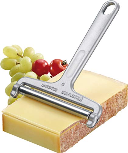 Westmark Germany Heavy Duty Stainless Steel Wire Cheese Slicer Angle Adjustable (Grey),7" x 3.9" x 0.2" - 71002270