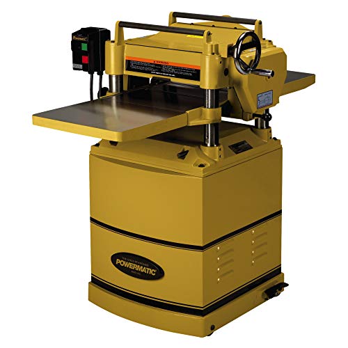 Powermatic 1791213 15HH 3 HP 15-Inch Planer with 230-Volt 1 Phase Byrd Shelix Helical Cutterhead