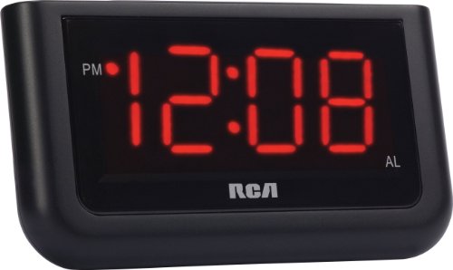 RCA Digital Alarm Clock with Large 1.4" Display