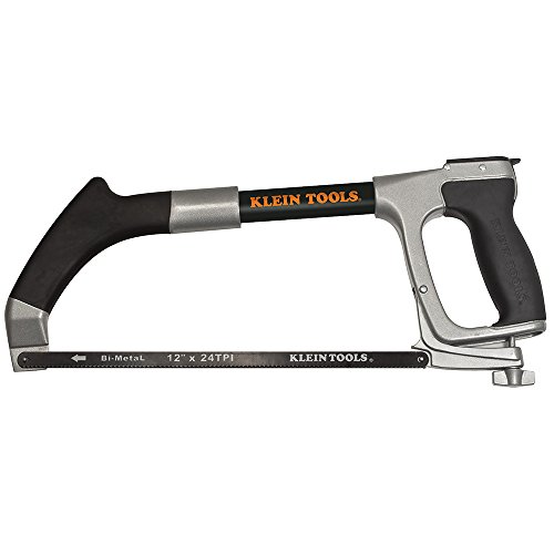 Hacksaw includes Hacksaw and Reciprocating Blades, Adjustable Tension to 30,000 PSI Klein Tools 702-12