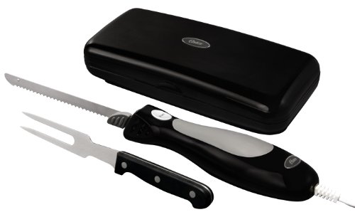 Oster FPSTEK2803B Electric knife, Black/Silver