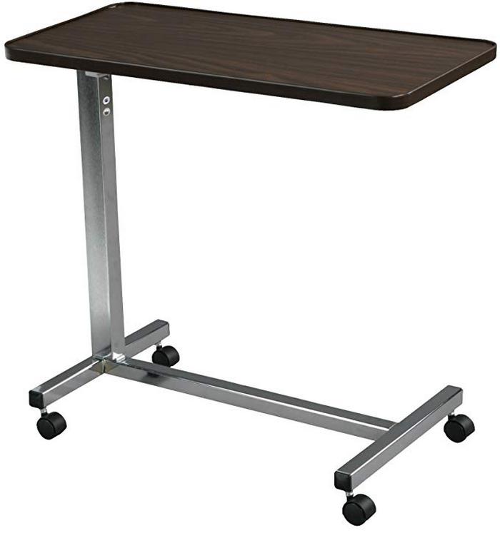 Drive Medical Non-Tilt Top Overbed Table