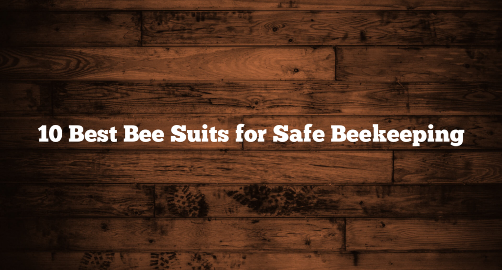 10 Best Bee Suits for Safe Beekeeping