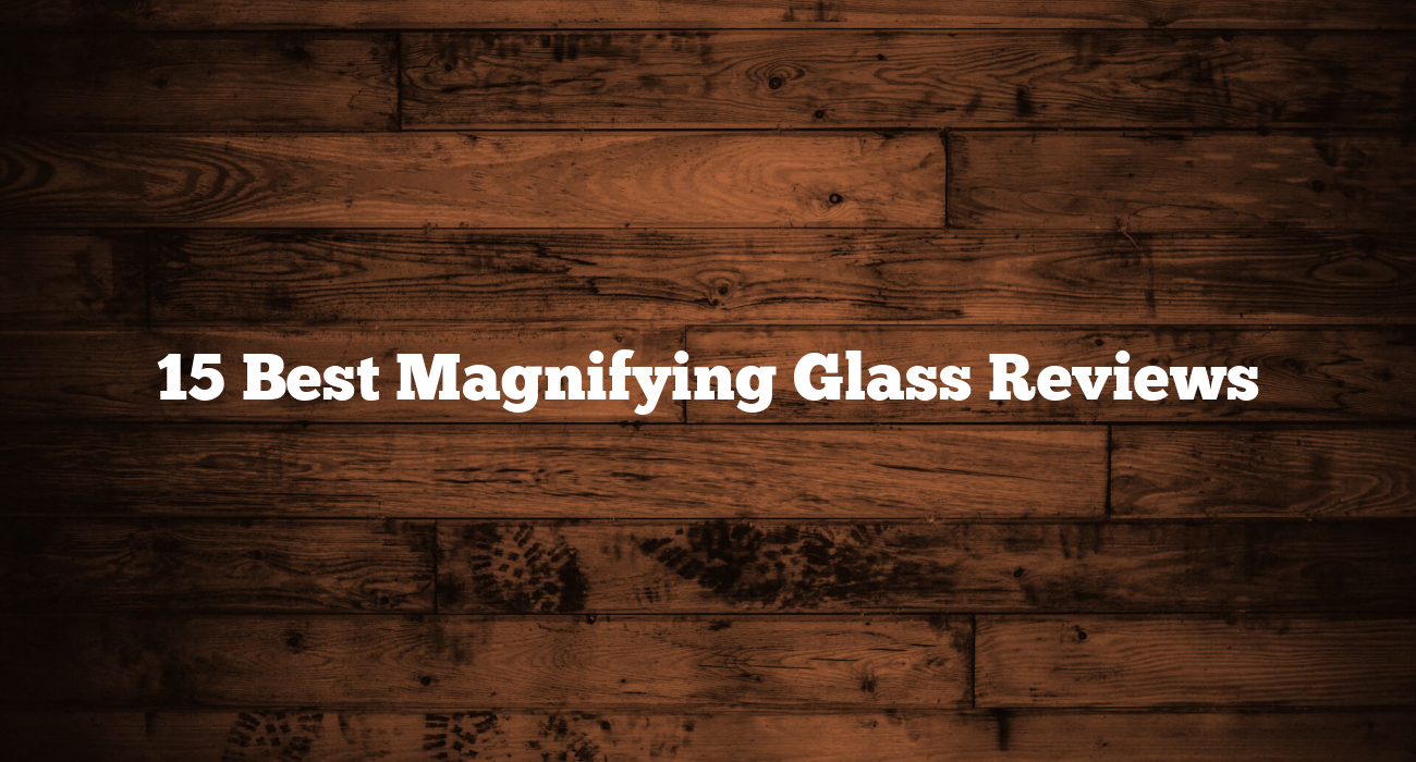 15 Best Magnifying Glass Reviews